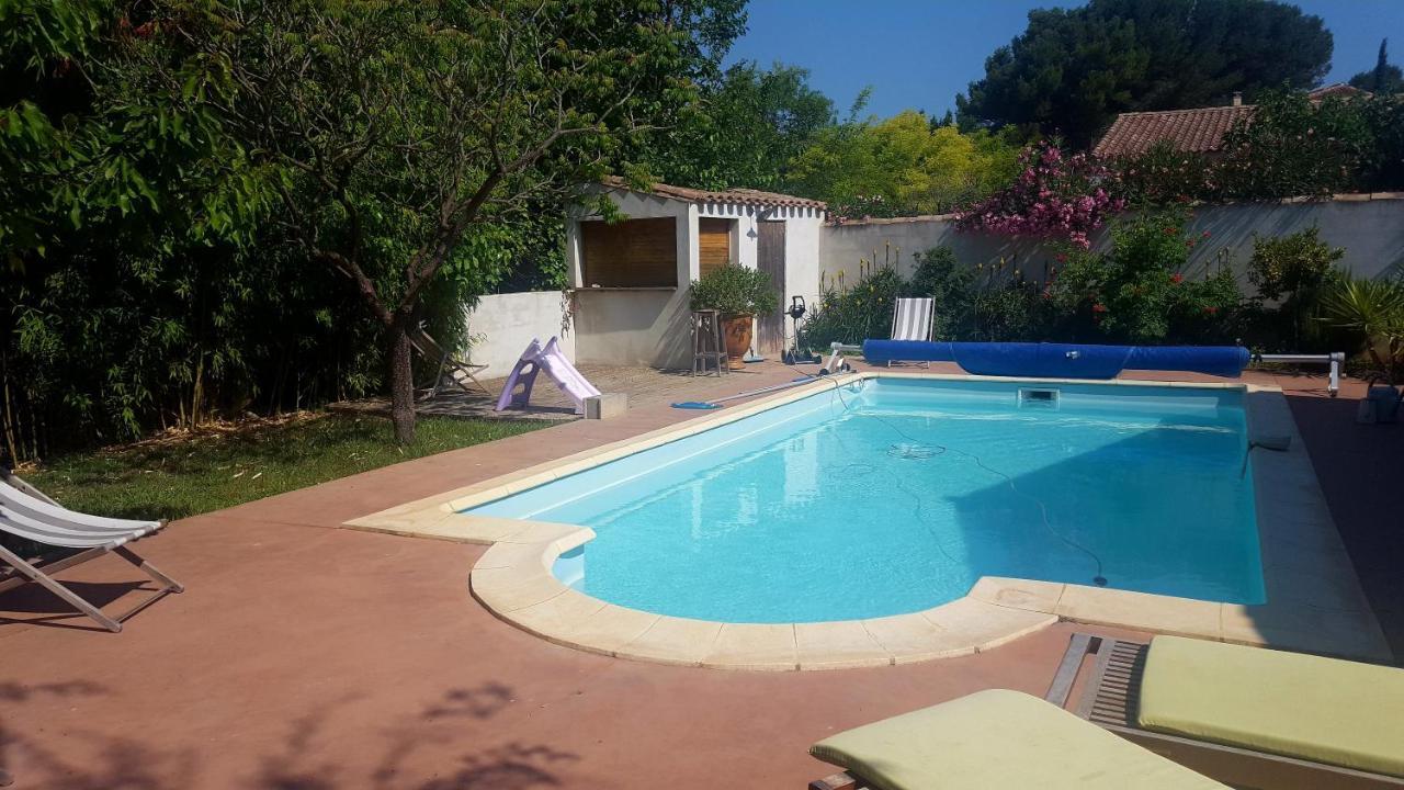 Studio Dans La Villa Les Cigales Lézignan-Corbières Exteriör bild