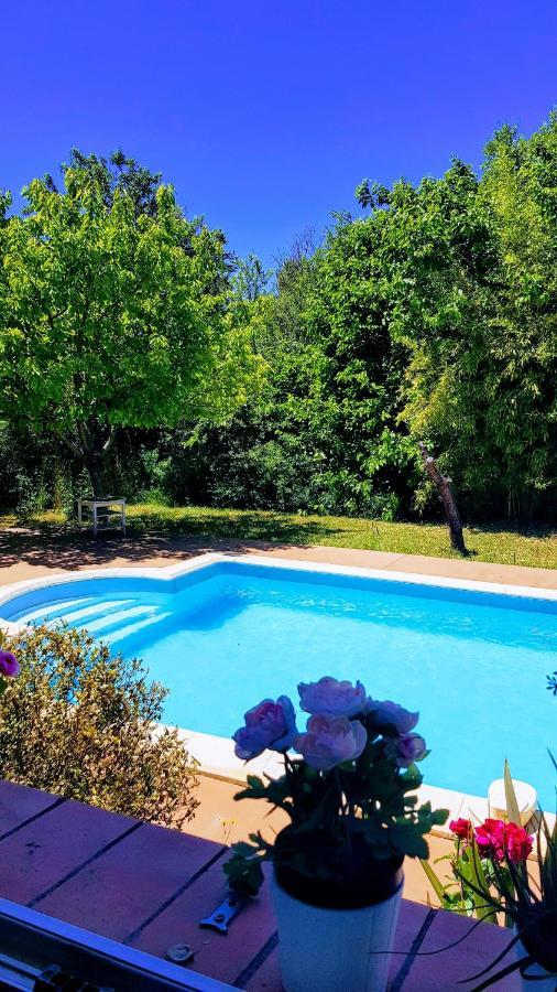 Studio Dans La Villa Les Cigales Lézignan-Corbières Exteriör bild