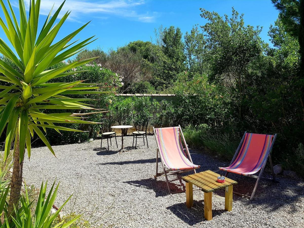 Studio Dans La Villa Les Cigales Lézignan-Corbières Exteriör bild