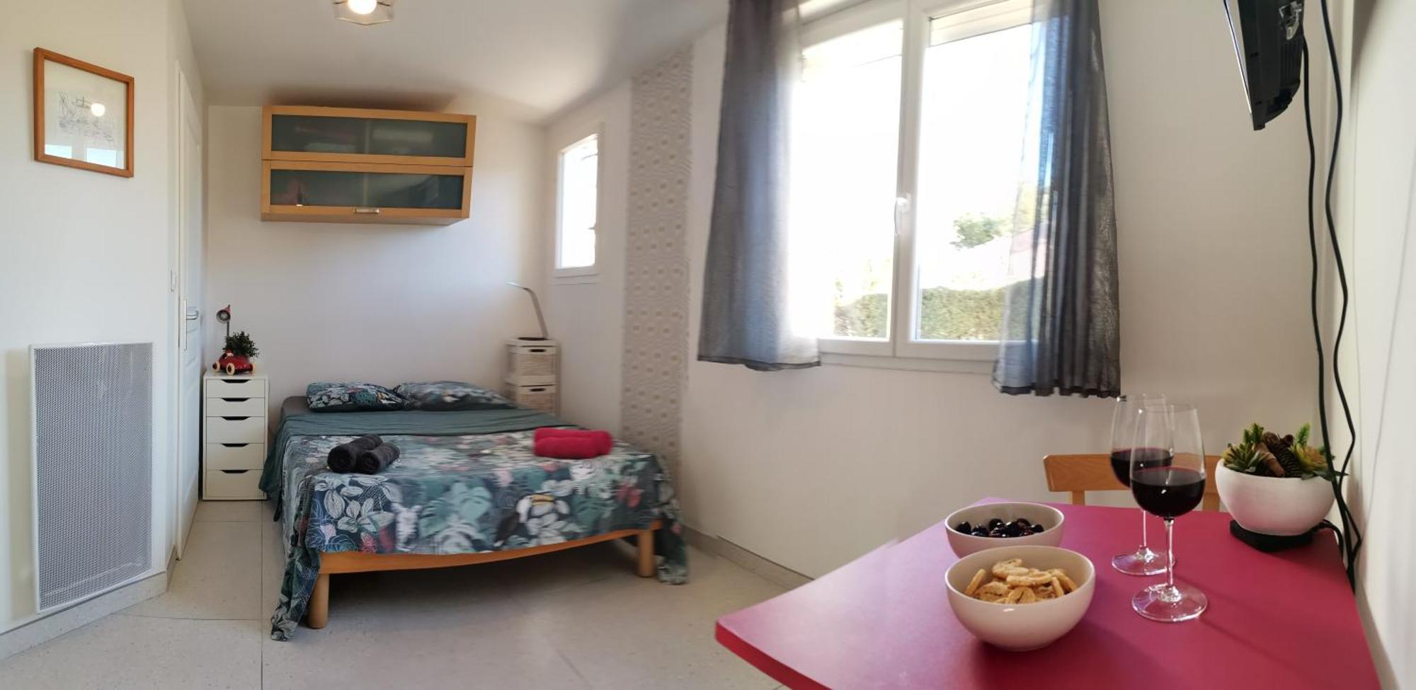 Studio Dans La Villa Les Cigales Lézignan-Corbières Exteriör bild